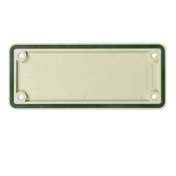 Weidmüller ABD-6-GR 1664390000 Złącza przemysłowe, Akcesoria, Płytka osłonowa, Wielkość konstrukcyjna: 6, tworzywo sztuc