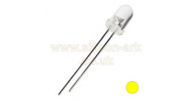 LED - 5MM Yellow - round L-7113YC - Kingbright