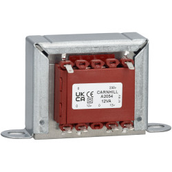 Blore Bowron A2054 Chassis Transformer 230V 12VA 12V&#x2B;12V
