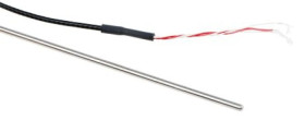 Termopara typ PT 100, -50C do +250C 150mm kabel 2m, Stal nierdzewna