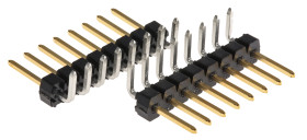 Złącze szpilkowe 8-pinowe C-Grid III raster: 2.54 mm Kąt prosty 1-rzędowe Molex Otwór przelotowy 350 V Bez osłony