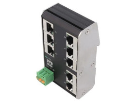 MURR-58902 Switch Ethernet niezarządzalny Ilość portów: 8 9÷36VDC RJ45