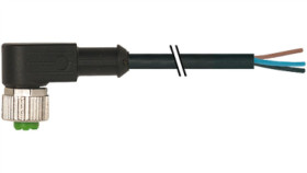Konektor M12 Żeński Kątowy Z Wolnym Końcem Przewodów 3M 7000-12321-6130300