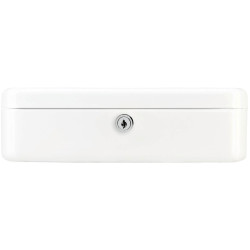 Burg W&#xE4;chter 28730 Cash Box Flat Design 3 Note/8 Coin Slots 2 Keys