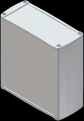 Aluminum Profile enclosure, (L x W x H) 110 x 106 x 46 mm, white (RAL 9002), IP54, TEKAL 31-E.30