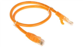 Patchcord RJ45/6/0.5-ORANGE 0.5m