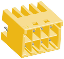 Wtyk PCB 8-pinowe raster: 3.3mm 2-rzędowe TE Connectivity Przewlekany 4.0A 250.0 V.