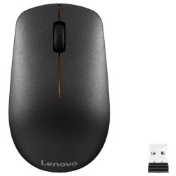 Lenovo GY50R91293 400 Mouse Wireless Radio Optical Black 3 Buttons 1200 dpi