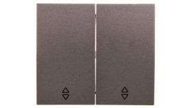 Thea Blu Łącznik Schodowy Podwójny, Kolor Grafit, Plakietka / Wbtr0011-5Dg