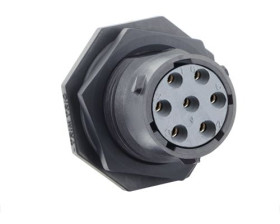 Złącze wielostykowe przemysłowe 7-pinowe Montaż na kablu Gniazdo Souriau Sunbank by Eaton