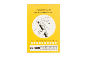 Oznacznik do opisywania ręcznego TS 3 biały E04ZP-02010100400 /100szt./