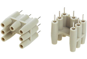 Adapter Adapter do płytek drukowanych HARTING do użytku z: Płytka drukowana