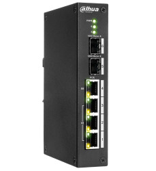 PFS3206-4P-96 - switch przemysłowy PoE 4-port + 2 SFP