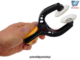 Ścisk sprężynowy z gumową przyssawką do LCD