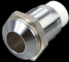 SMQ1129 Installation socket, 8 mm, external reflector, chrome