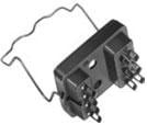 Relay socket for comb relay, 1393824-8