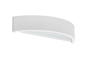 Kinkiet drewniany WOODY WL Biały WL/B