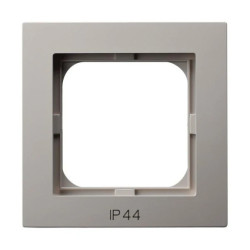 AS Ramka pojedyncza do łączników IP-44 kaszmir RH-1G/82