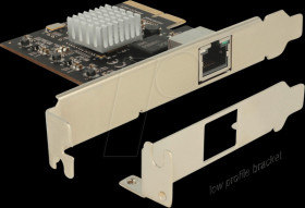 89654 Network card, PCI Express, Gigabit Ethernet, 1x RJ45