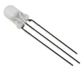 LED, THT, Zielony, czerwony, 3-Pin, 2,5 V, 24°, Kingbright