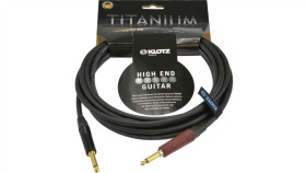 Klotz Titanium Kabel Instrumentalny Audio Jack 6,3Mm Mono (Wtyk Silent Plug /...