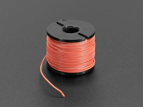 Adafruit Silicone Cover Stranded-Core Wire - 50ft 30AWG Red