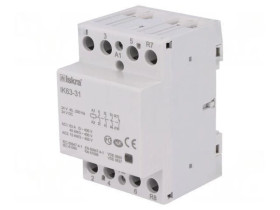 Stycznik 4-biegunowy instalacyjny 63A 24VAC,24VDC NC + NO x3 30.045.234