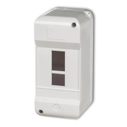 Rozdzielnica 3 modułowa z zerem biała OB-3ZZ