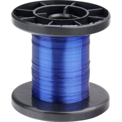 Donau LD15-2 Blue Copper Wire 0.15mm Silver-Coated 100m Solderable 350&#xB0;C