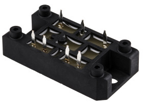 Moduł prostownika mostkowego Trójfazowy 82A 1600V Połączenie silikonowe V1-A-Pack