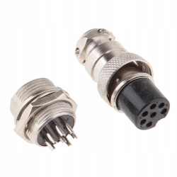 GX16 Industrial Aviation Connector Set - Plug & Socket