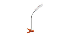 Lampka Biurkowa Do Czytania Klips Nocna Dori Led 6W Pomarańczowa Clip 02865...
