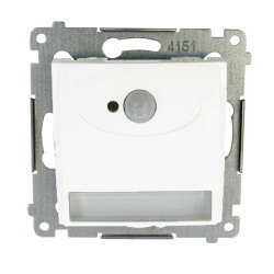 Oprawa schodowa LED z czujnikiem ruchu 230V biała DOSC.01/11 Kontakt Simon54