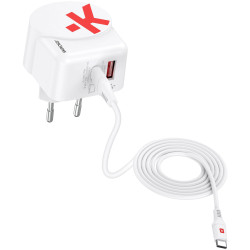 Skross 1302424 USB Charger 45W USB-A USB-C Power Delivery White Indoor Use