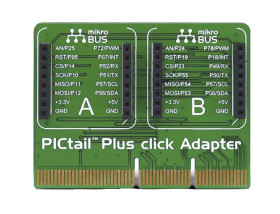 MikroElektronika PICtail Plus Click Adapter 16 bit, 32 bit Mikrokontroler PIC MIKROE-2578