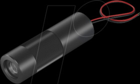 70114706 DOE laser module, red, 635 nm, 3 VDC, 12x38 mm, class 3R