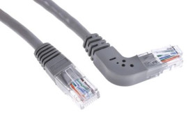 Kabel kat. 5e U/UTP Szary 2m