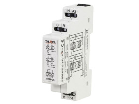Przekaźnik bistabilny beznapięciowy 12-2 4V AC/DC TYP: PBM-05/12-24V ZAMEL