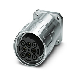 Złącze wielostykowe przemysłowe 8-pinowe M40 Montaż przedni Gniazdo Phoenix Contact