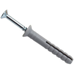 MASONMATE 0837M490040 Nylon Hammer-In Fixing 6 x 40mm (150)