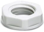 Counter nut, PG16, 30 mm, light gray, 1424552