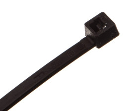 Opaska kablowa wysokotemperaturowa 125st. C 200x3,5mm czarna 5314TE BMTEN2036 /100szt./