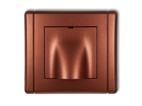 FLEXI Wypust kablowy brązowy metalik 9FWPK KARLIK