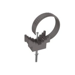 Uchwyt paskowy z kołkiem czarny UP-30-UV-KW/R (8 szt.) MARTEN