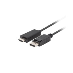 Przewód DISPLAYPORT(M) V1.1 - HDMI(M) 1M Lanberg (czarny)