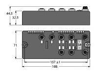 Stacja fieldbus Turck BLCDN-6M12L-4AI-VI-2AO-V 6811001 1 szt.
