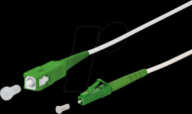 151P7EAJA20E OpDAT FO cable, simplex, OS2, SC-APC / LC-APC, white, 2m