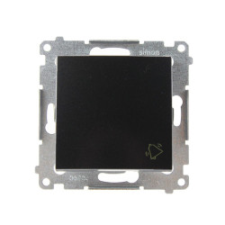 Przycisk dzwonek antracytowy DD1.01/48 Kontakt Simon54