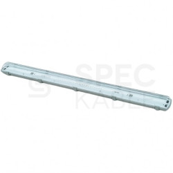 Oprawa sufitowa hermetyczna 2x120cm lampa 230V pusta 2x25W IP65 G13