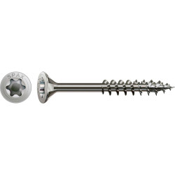 SPAX 0197000801205 Universal Screw 8 x 120mm T-Star &#x2B; Stainless Steel A2 50pc